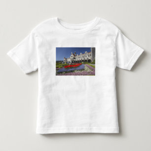 Spring Flowers and Historic Railway Station, Toddler T-Shirt