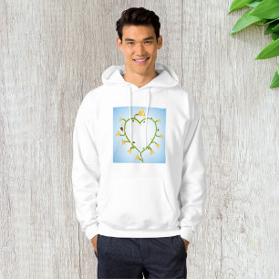 Spring Flowers Art Mens Hoodie