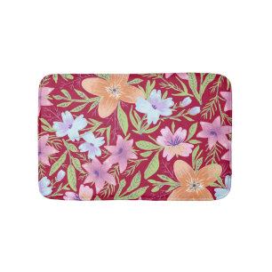 Spring Flowers Bath Mat