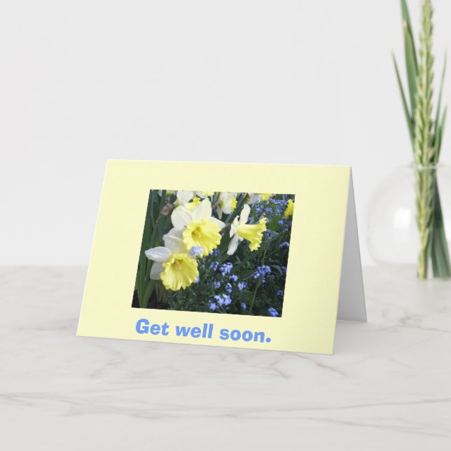 Spring Flowers Card (Front)