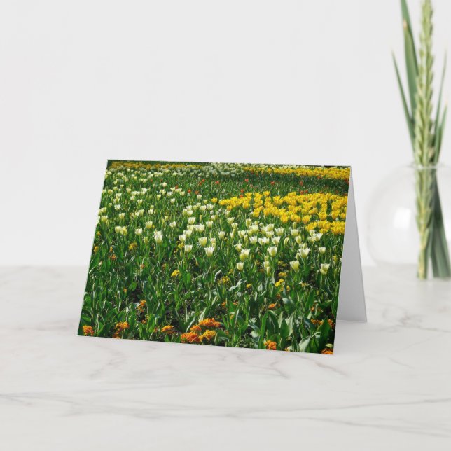 Spring Flowers Card (Front)