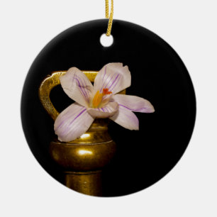 Spring Flowers Ceramic Ornament