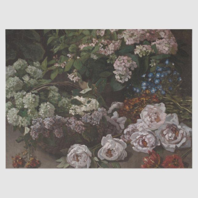 Spring Flowers - Claude Monet Tissue Paper (Front)