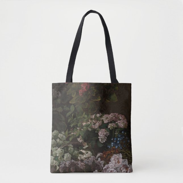 Spring Flowers - Claude Monet Tote Bag (Front)