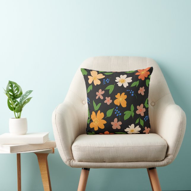 Spring flowers cushion (Chair)