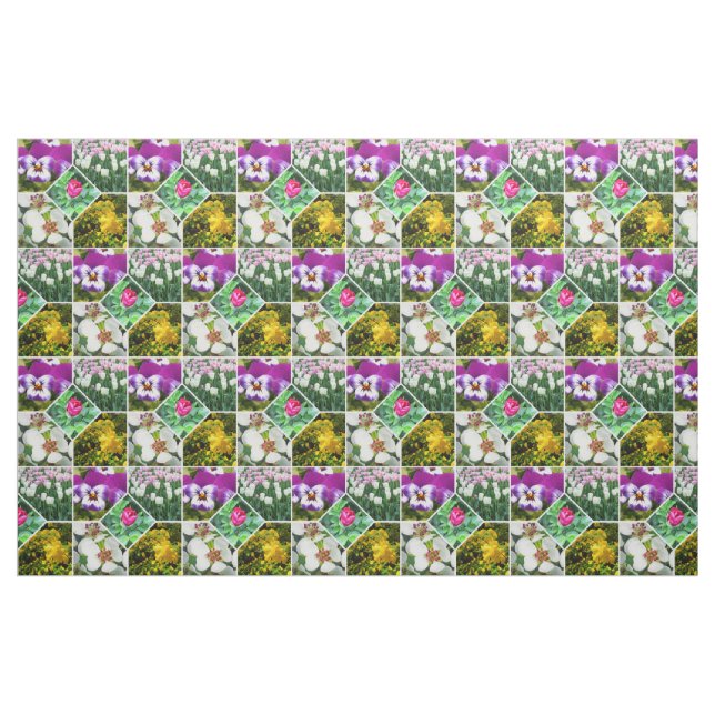 Spring Flowers Fabric (Fat Quarter)