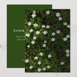 Spring flowers for Earth Day Card