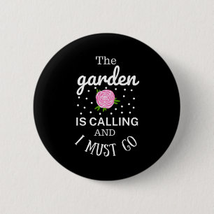 Spring Flowers Garden 6 Cm Round Badge