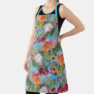 Spring Flowers Garden Apron