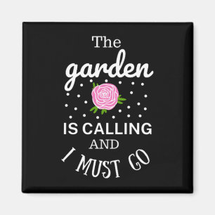 Spring Flowers Garden Magnet