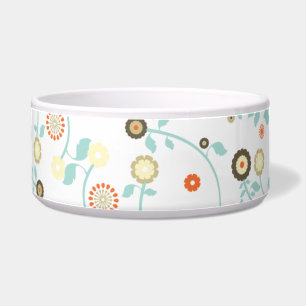 Spring flowers girly mod chic floral pattern