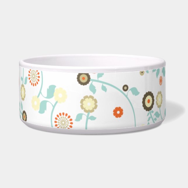 Spring flowers girly mod chic floral pattern (Left)