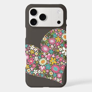 Spring Flowers Heart Twist iPhone CaseMate
