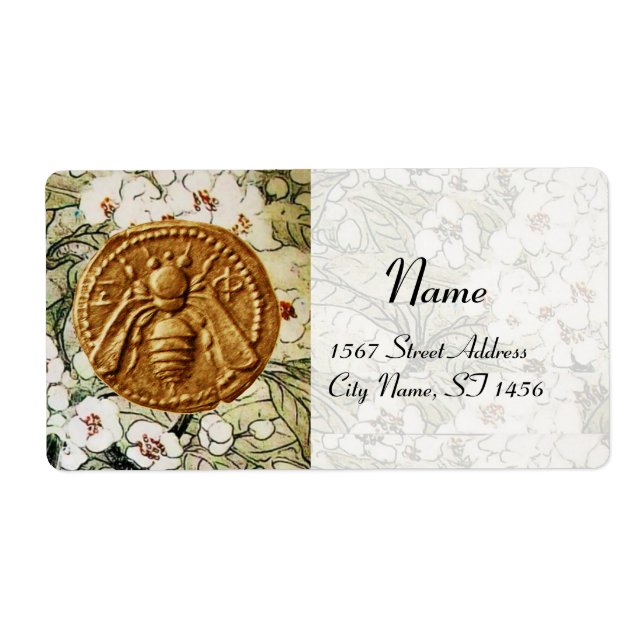 SPRING FLOWERS HONEY BEE ,BEEKEEPER (Front)