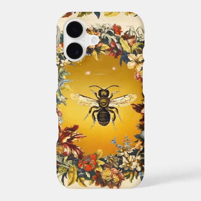 SPRING FLOWERS HONEY BEE / BEEKEEPER BEEKEEPING (Back)