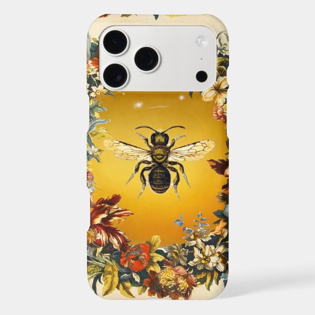 SPRING FLOWERS HONEY BEE / BEEKEEPER BEEKEEPING (Back)