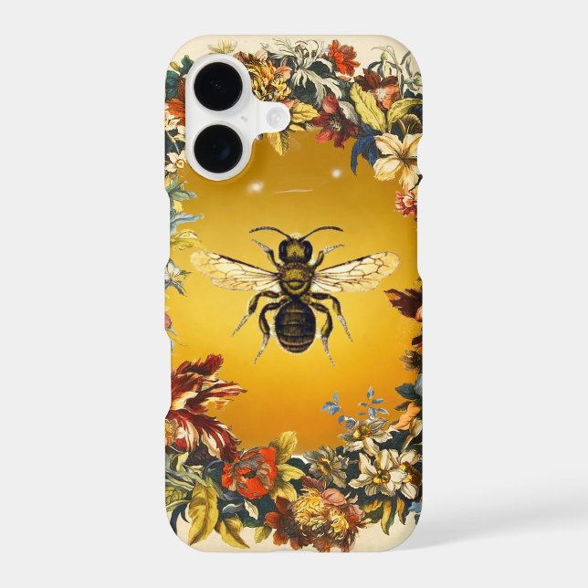 SPRING FLOWERS HONEY BEE / BEEKEEPER BEEKEEPING (Back)