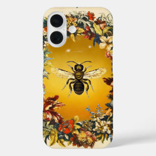 SPRING FLOWERS HONEY BEE / BEEKEEPER BEEKEEPING iPhone 16 CASE