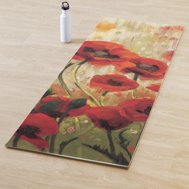 Spring Flowers in a Garden Yoga Mat (In Situ)