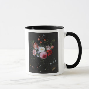 Spring Flowers in a glass vase, 17th century Mug