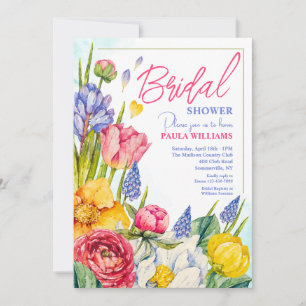 Spring Flowers Invitation
