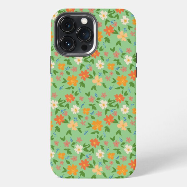 Spring flowers iPhone case (Back)