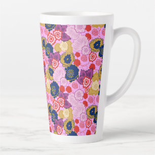 Spring Flowers Latte Mug