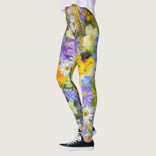 Spring Flowers Leggings