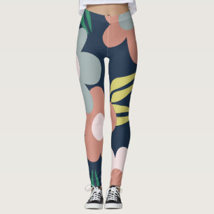 Spring flowers leggings