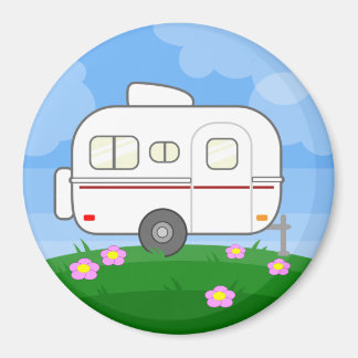 Spring Flowers Magnet