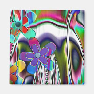 Spring Flowers Magnet