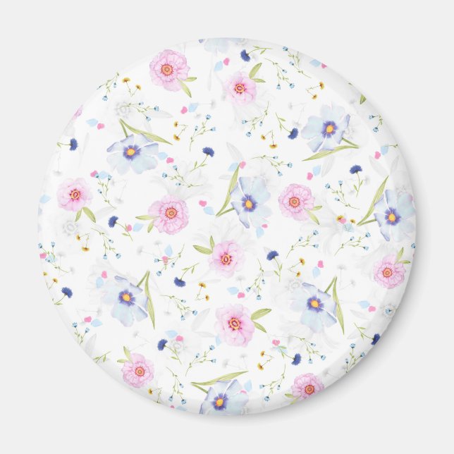 spring flowers magnet (Front)