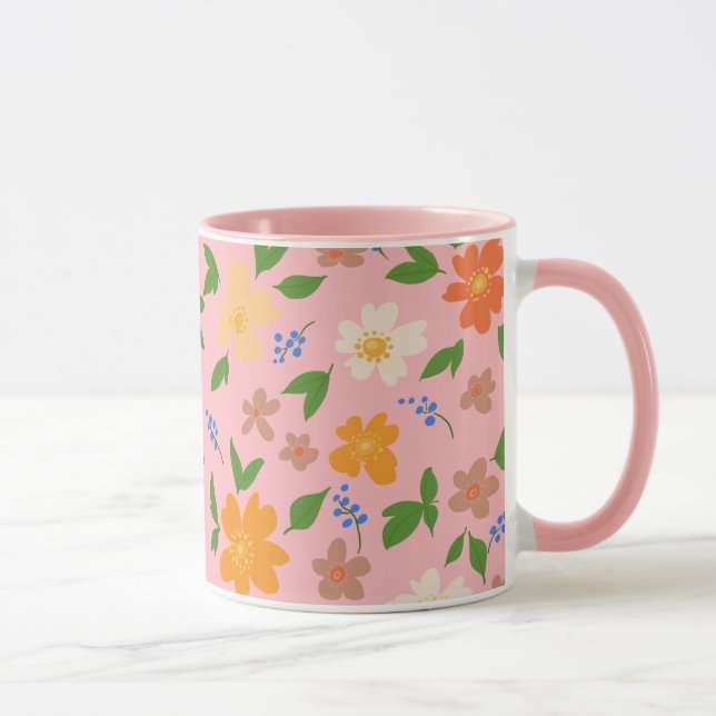 Spring flowers mug (Right)