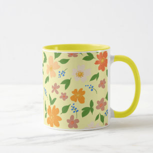 Spring flowers mug