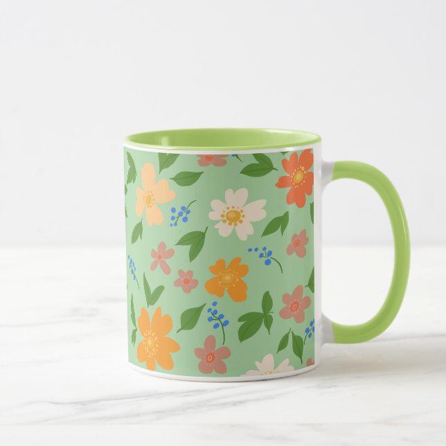 Spring flowers mug (Right)