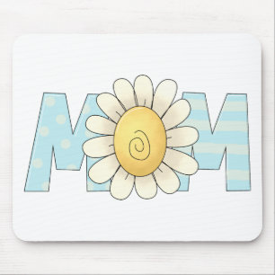 Spring Flowers Mum Mouse Pad