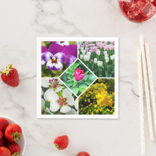 Spring Flowers Napkin