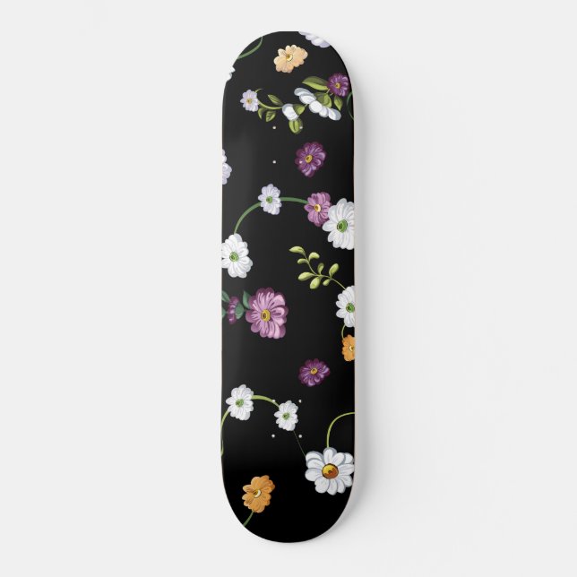 Spring Flowers, Nature Skateboard (Front)