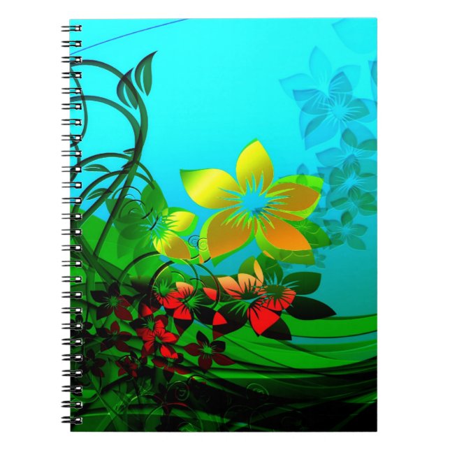 Spring Flowers Notebook (Front)