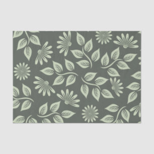 Spring Flowers Pattern Tissue Paper
