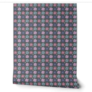 spring flowers pattern wallpaper