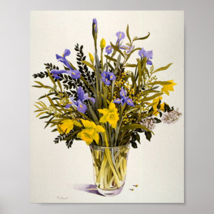 Spring Flowers Poster