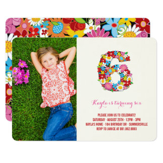 6th Birthday Invitations & Announcements | Zazzle.com.au