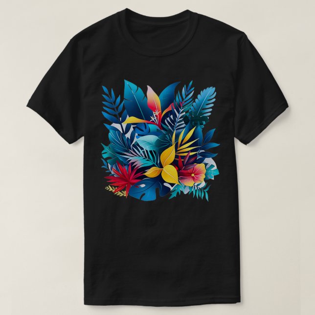 Spring Flowers  T-Shirt (Design Front)