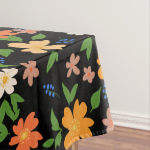 Spring flowers tablecloth
