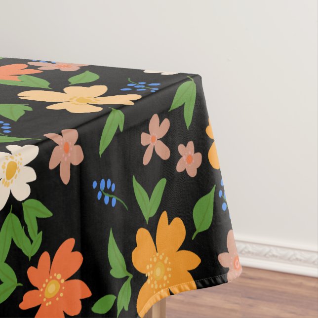 Spring flowers tablecloth (In Situ)