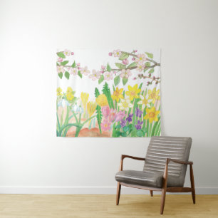Spring Flowers   Tapestry