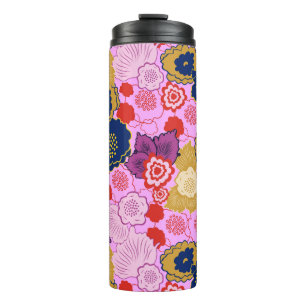 Spring Flowers Thermal Tumbler