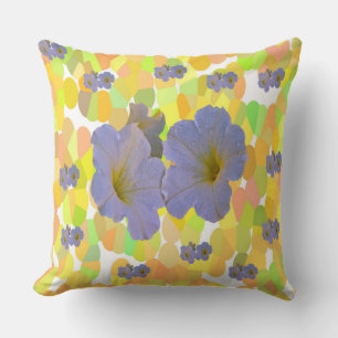Spring Flowers Throw Pillows