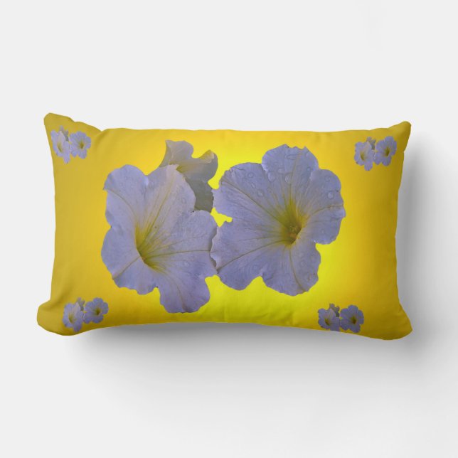 Spring Flowers Throw Pillows (Front)